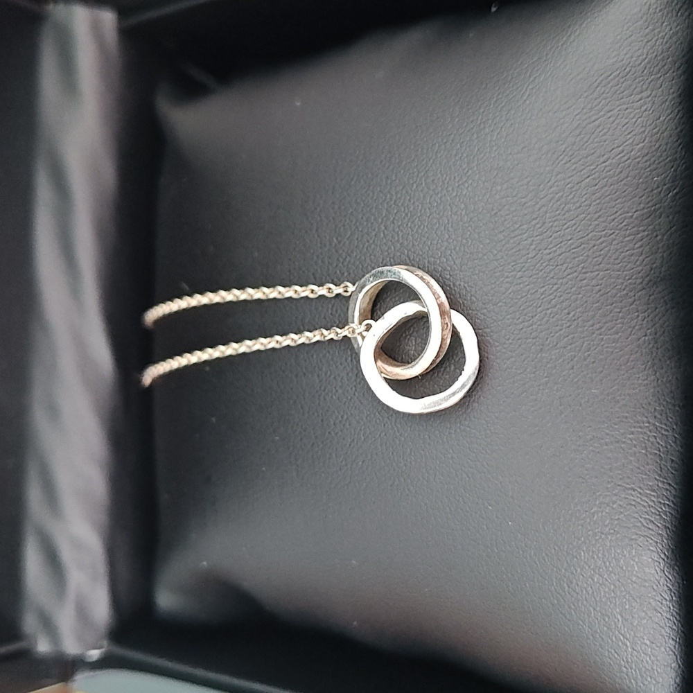 Tiffany interlocking circles bracelet, authentic